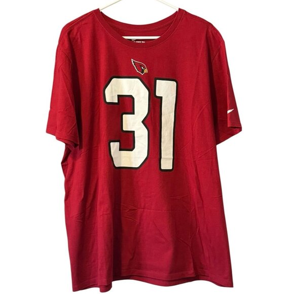 David Johnson Arizona Cardinals Nike T-shirt Jersey Size XXL The Nike Tee #31 - Picture 1 of 10